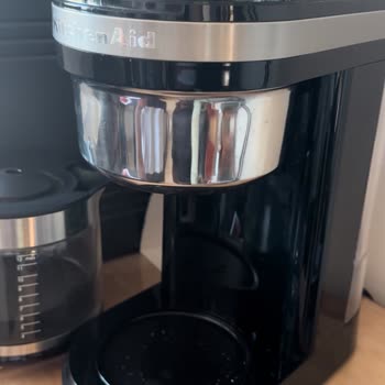 KitchenAid Coffee Maker Leaks and Button Malfunctions, Refund Denied