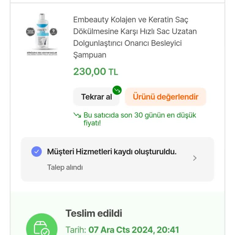 Yanlış Teslimat Ve Müşteri Hizmetleri Sorunu
