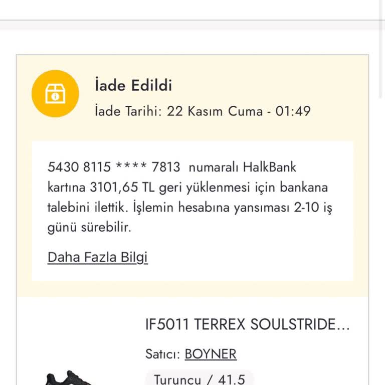 Boyner'den İade Sürecinde Yaşanan Sorunlar Ve Yanıltıcı Bilgiler