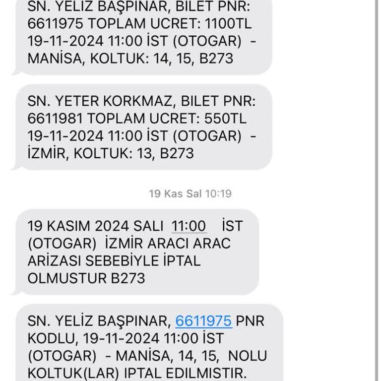 İptal Edilen Biletler Ve Geciken İade Sorunu