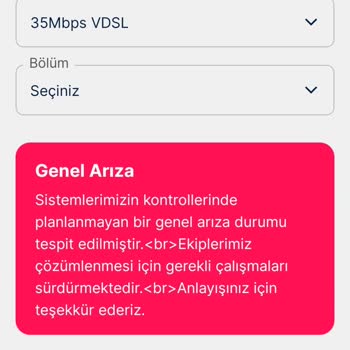 İnternet Bağlantı Sorunları Ve Müşteri Hizmetlerine Ulaşamama
