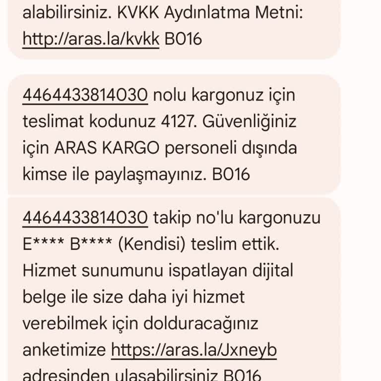 Aras Kargo Kozan Şubesi Personel Yetersizliği Mağduriyeti