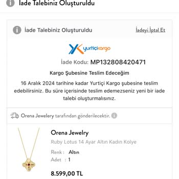 Yanlış Ürün Ve İletişim Sorunları