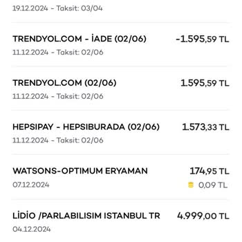 Yanlış İşlemler Ve İade Talebi