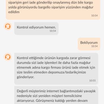İade Edilen Ürün Ve Yetersiz Bilgilendirme