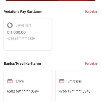 Vodafone Pay Kart Blokesi Ve Çözülmeyen Sorun