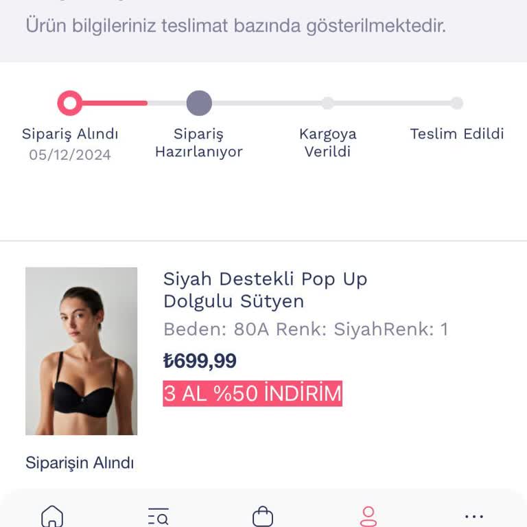 Penti Uygulamasında İptal Seçeneği Sorunu