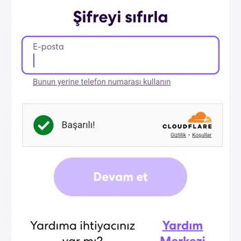 Hesap Erişimi Ve Şifre Yenileme Sorunu