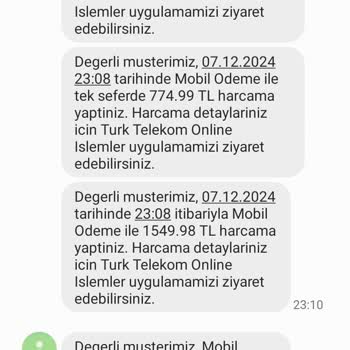 Şüpheli İşlem Ve Yanıltıcı SMS Sorunu