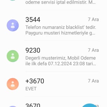Şüpheli İşlem Ve Yanıltıcı SMS Sorunu