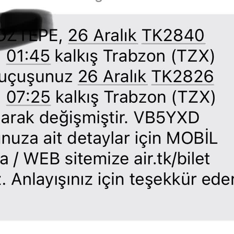 Uçuş Saatlerindeki Sürekli Değişiklik Mağduriyeti