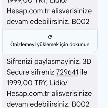 Lidio Ödeme Hizmetleri Yanlış Hesaba Para Çekimi