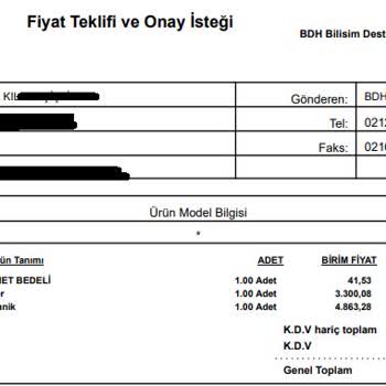 Yazıcı Servis Ücreti Şaşkınlığı