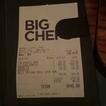 Big Chefs Antalya'da Hayal Kırıklığı Yaratan Bonfile Deneyimi!