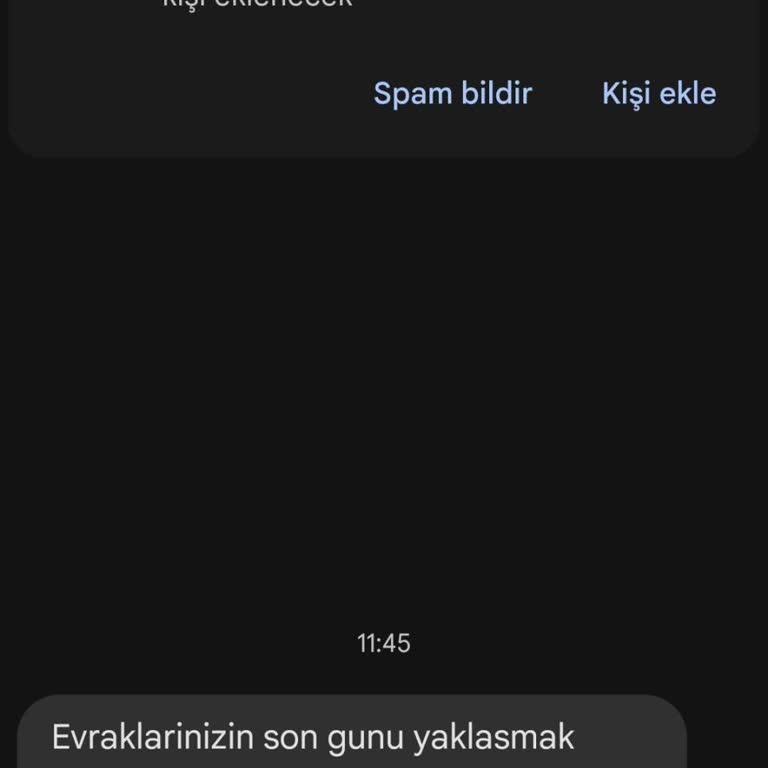 Yanıltıcı Mesajlarla Mağduriyet Tehdidi