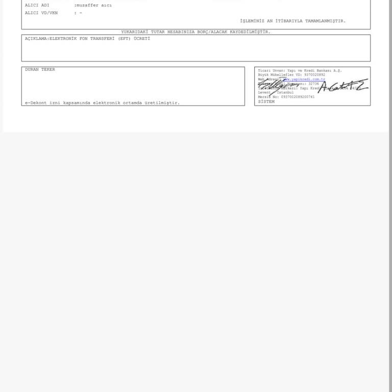 Yanlış Soyisimle Yapılan EFT'nin Geri Dönmemesi