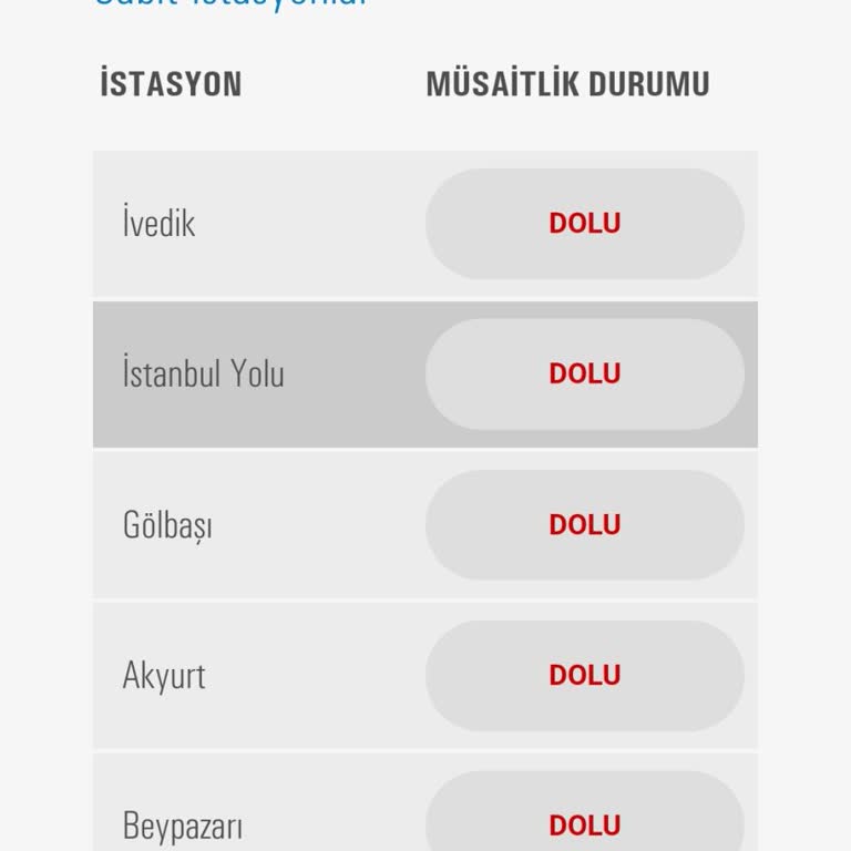 Araç Muayene Randevusu İçin Yetersiz İstasyon Sorunu
