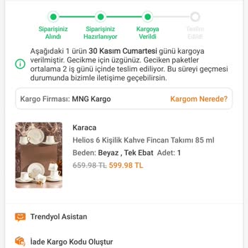 Trendyol Siparişimde Gecikme Ve İletişim Sorunu