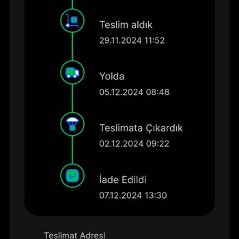 Kargo Hatası Ve Yetersiz Müşteri Hizmetleri