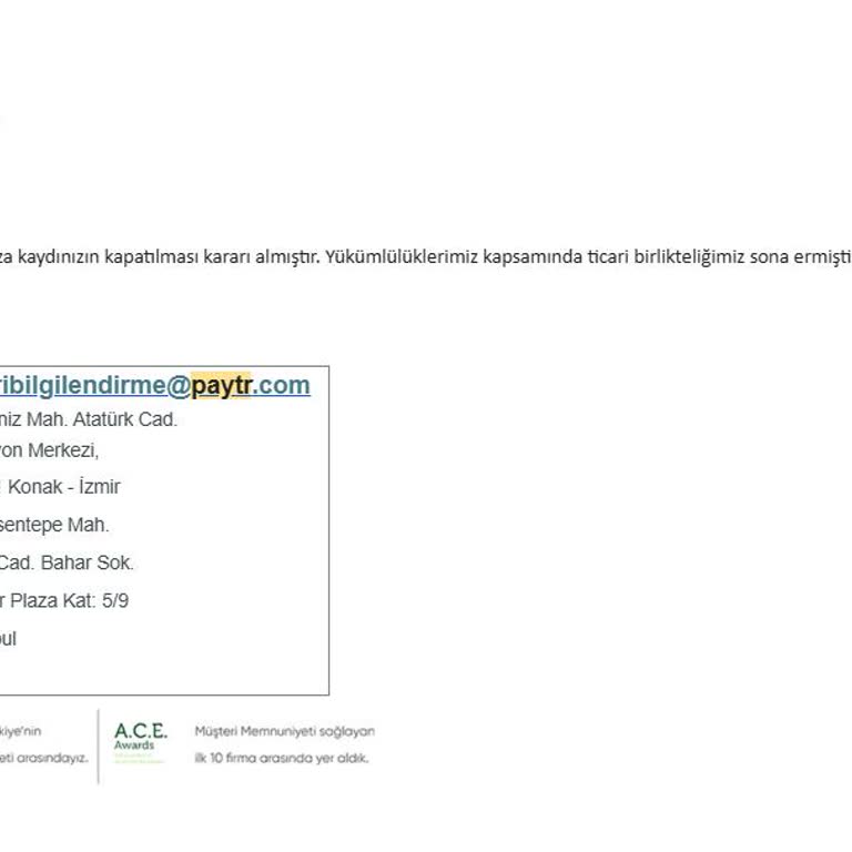 Hesap Kapatma Ve Ödeme Gecikmesi Sorunu