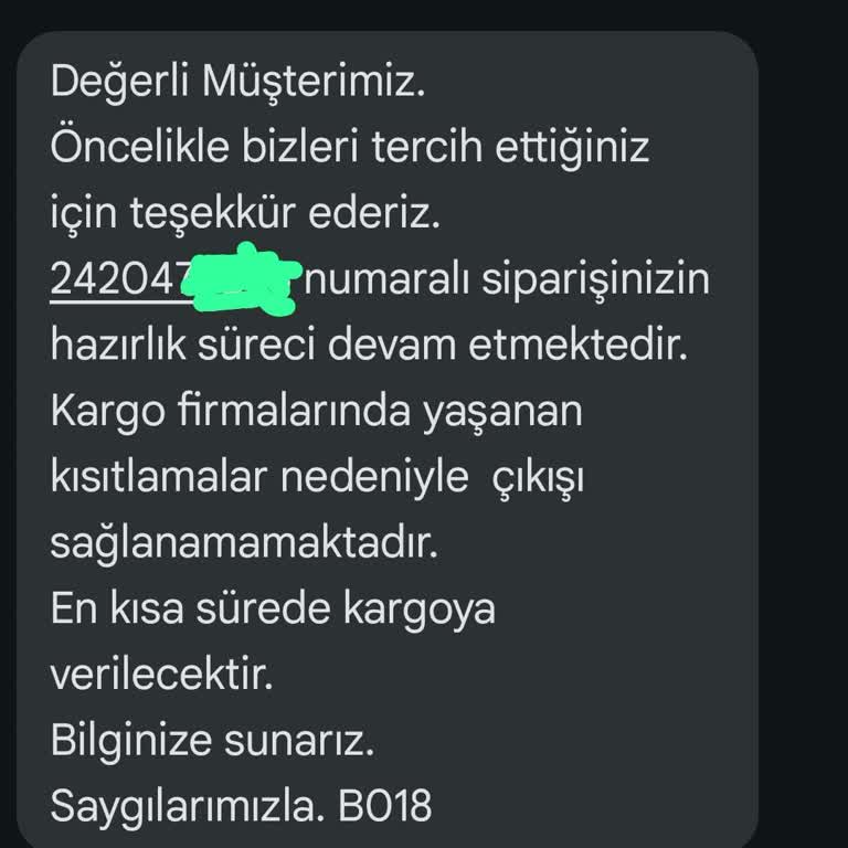FLO'dan Sipariş Çilesi: Beklemekten Yıldım!