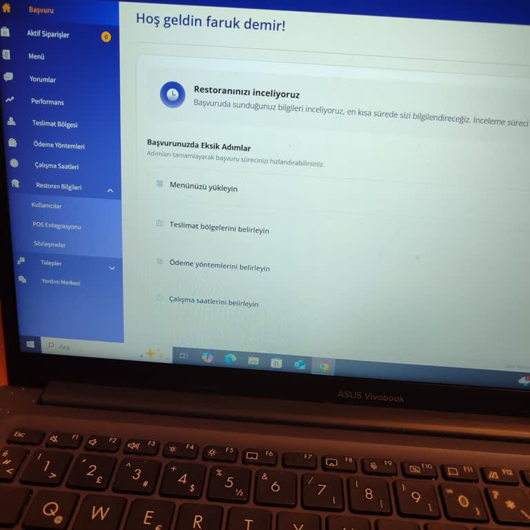 Getir Yemek Üyelik Başvurusunda Trajikomik Gecikme