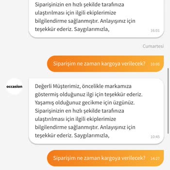 Sipariş Gecikmesi Ve Müşteri Memnuniyetsizliği