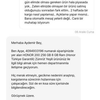 Hepsiburada'dan Alınan Hediye Telefonun Teslim Edilmemesi
