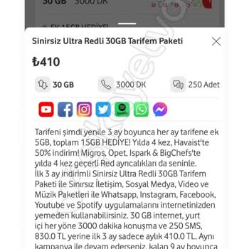 Vodafone Tarife Sorunu Ve Alternatif Arayışı