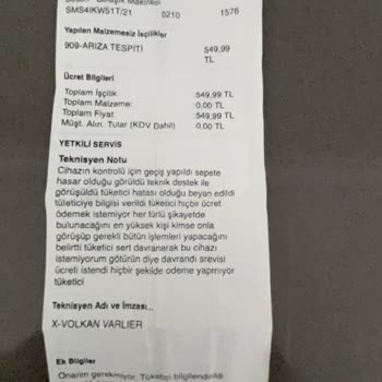 Bosch Ürün Kalitesi Ve Servis Sorunları