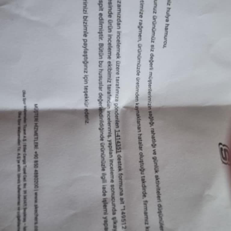 Skechers Ayakkabıda Açılma Sorunu Ve Garanti Reddi