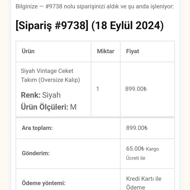 Melvien Mağazasından 3 Aydır Beklenen Para İadesi