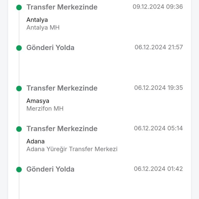 Yanlış Şehirlere Giden Kargo Sorunu