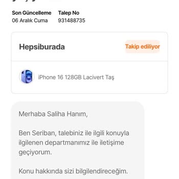 Hepsiburada'nın Eksik Takas Desteği Ve İlgisiz Müşteri Hizmetleri