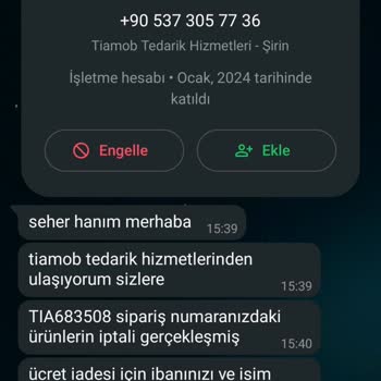 İade Ve İletişim Sorunları