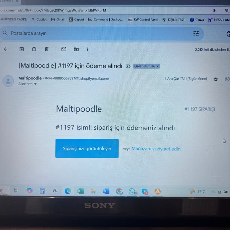 Maltipoodle.com Sipariş Verdim İletişim Kuramıyorum!
