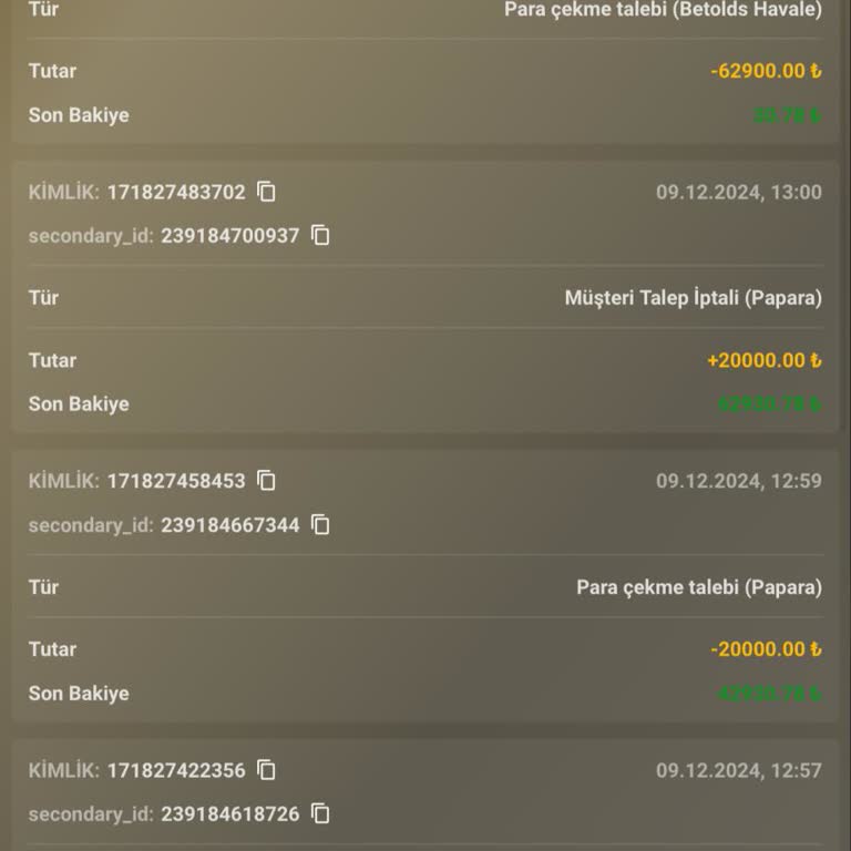 Acil Çekim Talebi Ve Yanıtsız Bekleyiş