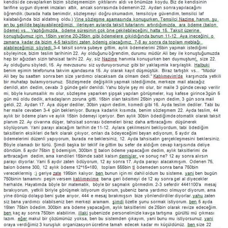 Katılımevim'de Araç Teslim Tarihi Ve Ödeme Sorunları