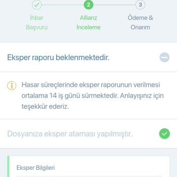 Allianz Sigorta'nın Hasar Dosyası İşlem Sürecindeki Gecikme Mağduriyeti