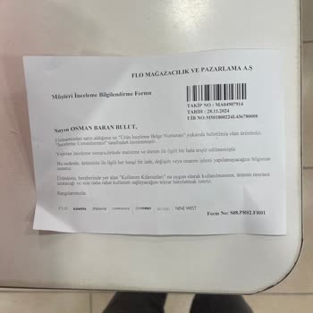 Yeni Alınan Ayakkabının Önünün Açılması Ve Garanti Sorunu