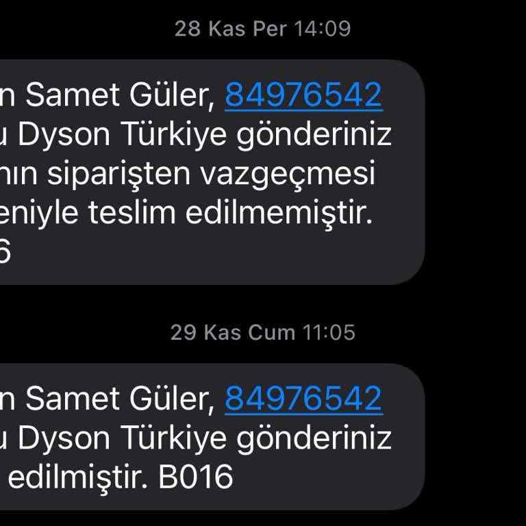 Dyson İade Sürecinde Müşteri Hizmetleri Hayal Kırıklığı