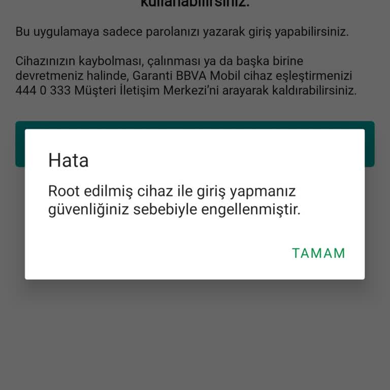 Garanti BB Mobil Uygulamasına Giriş Sorunu Ve Müşteri Hizmetlerine Ulaşamama