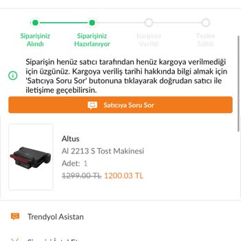 Trendyol'dan Sipariş Verdim, Ürünler Eksik Ve Yanıtsız Kaldım