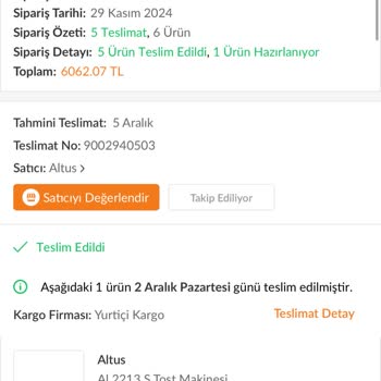 Trendyol'dan Sipariş Verdim, Ürünler Eksik Ve Yanıtsız Kaldım