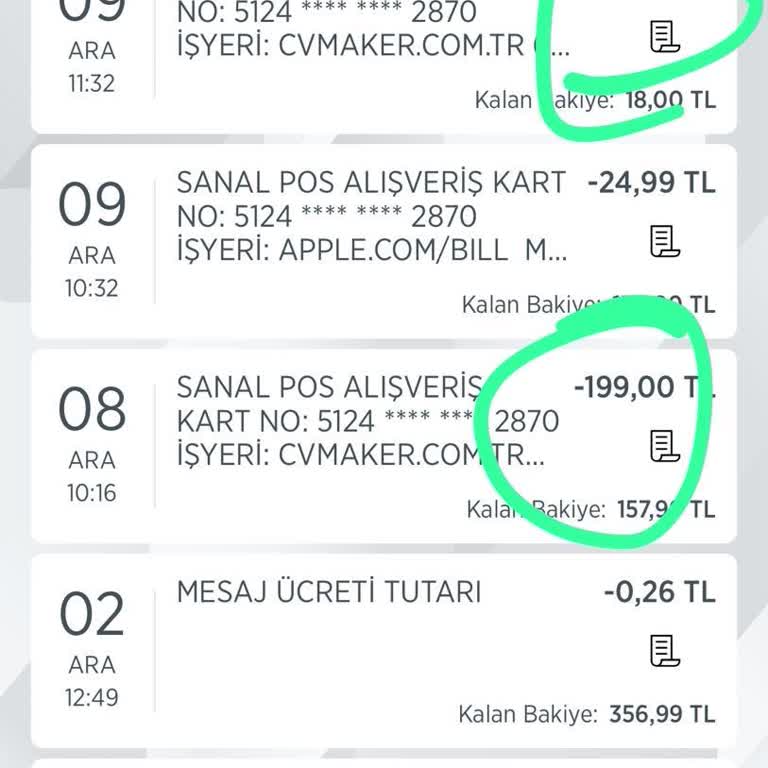 Üyelik Ücreti Sürprizi