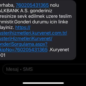 Kuryenet Teslimat Sorunu Ve İletişimsizlik