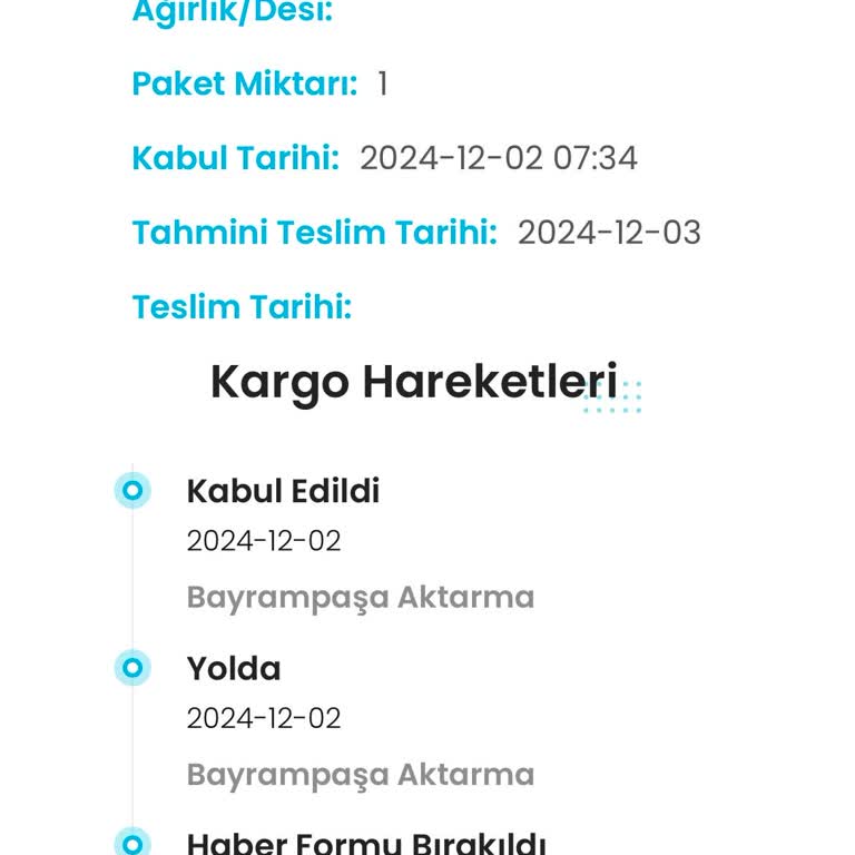 Kayıp Ürün Ve İade Sorunu