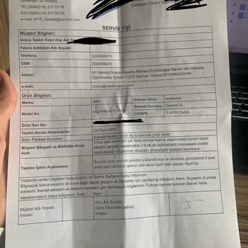 Media Markt Ve Acer İle Süregelen Sorunlar