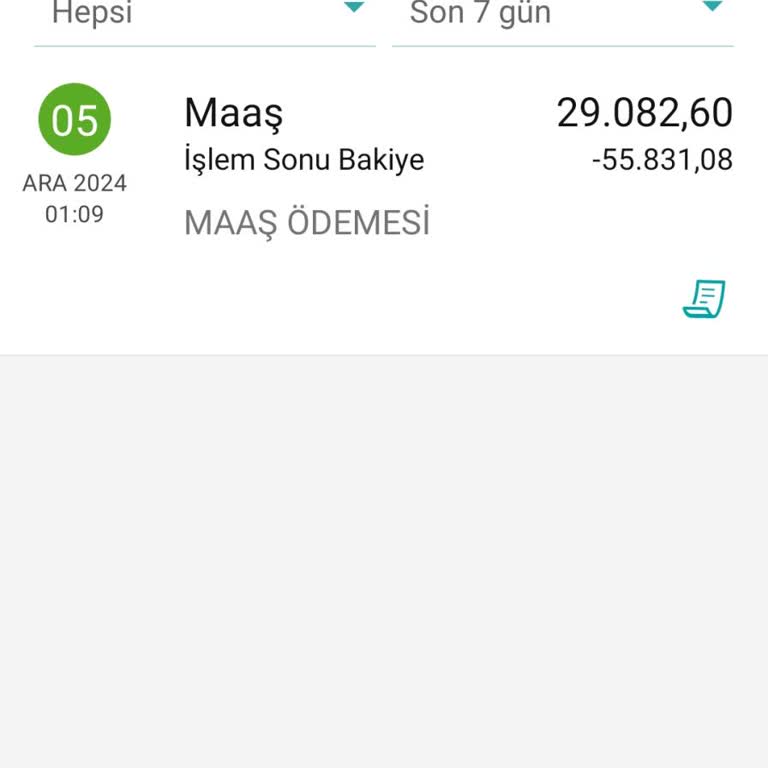 Maaşımın Tamamının Mevduat Hesabına Kesilmesi