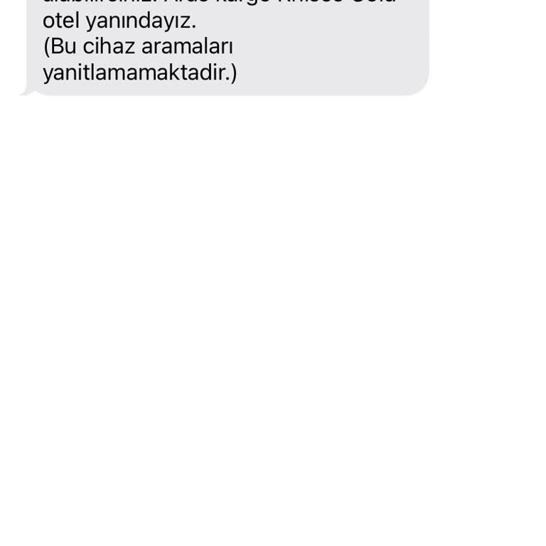 Aras Kargo'da Saygısız Hizmet Ve Yanlış Bilgilendirme